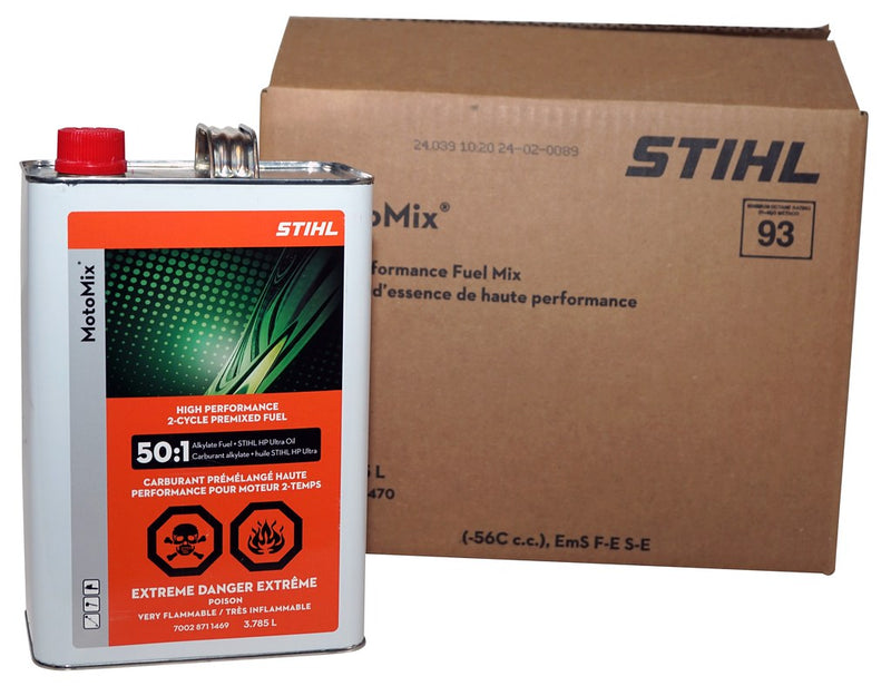 STIHL Moto Mix 4 litre pre-mixed 2-stroke fuel for chainsaws and power tools