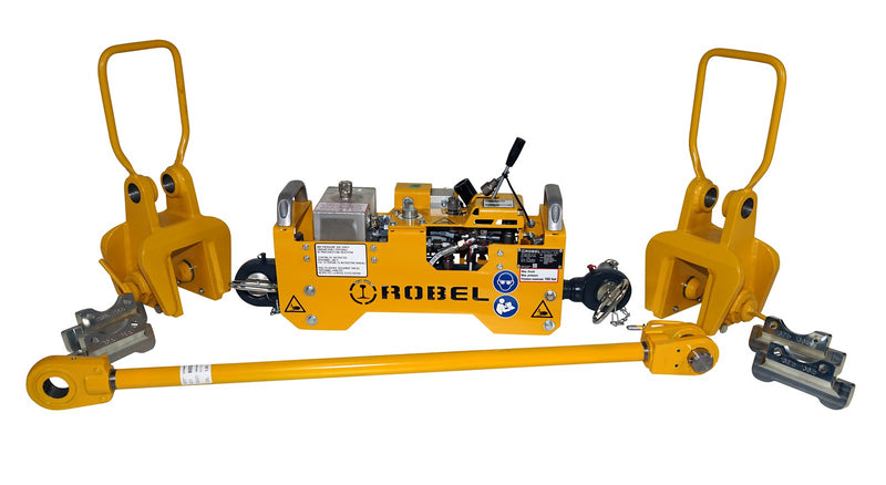 ROPULL 24.12 HD mini rail puller battery drill version for pulling and pushing flat bottom railway rails