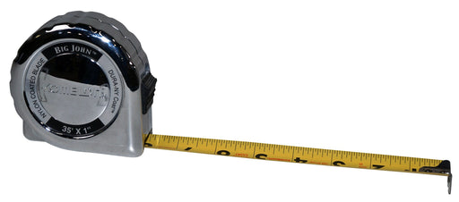 35-foot heavy duty tape measure with nylon coated blade for railway jobsite use