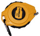 100-foot steel blade tape measure with nylon-coated blade for railway track measurement