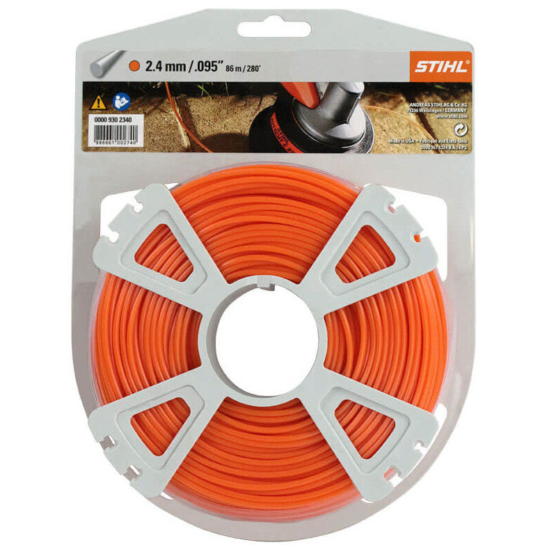  STIHL 0.095-inch trimmer line 280 feet for resistant vegetation and brush cutting