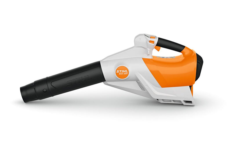 STIHL BGA 250 handheld battery blower for professional landscaping and property maintenance.