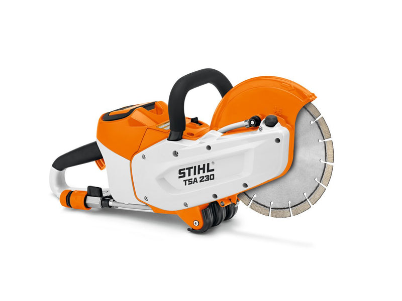 STIHL TSA 230 compact battery-powered cut-off machine for construction and railway maintenance