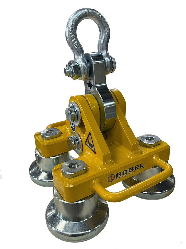 ROBEL ROCARRY 42.25 four-wheel rail threader for safe controlled rail handling on MOW jobsites