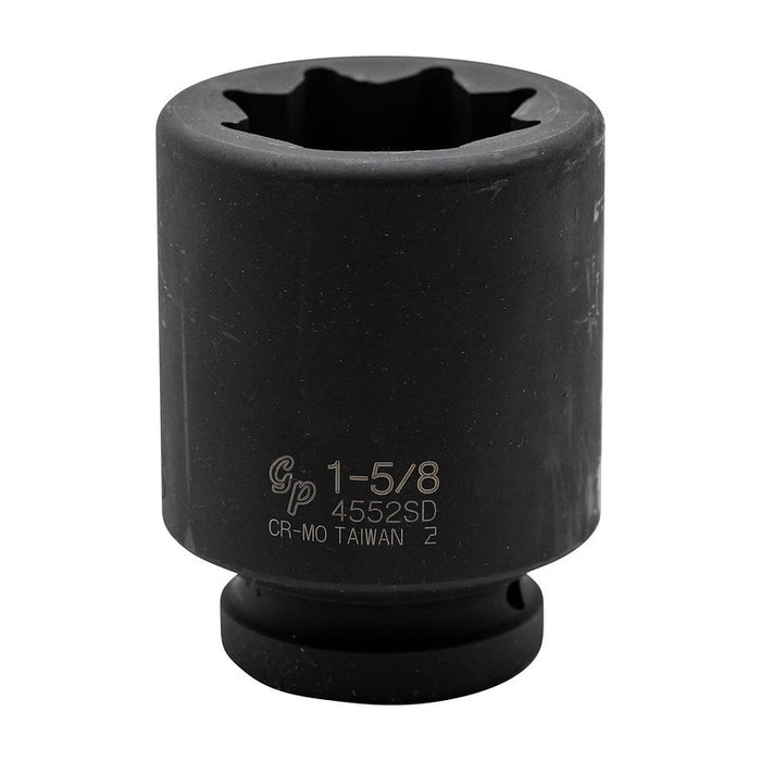 8 Point 1" Drive Deep Sockets