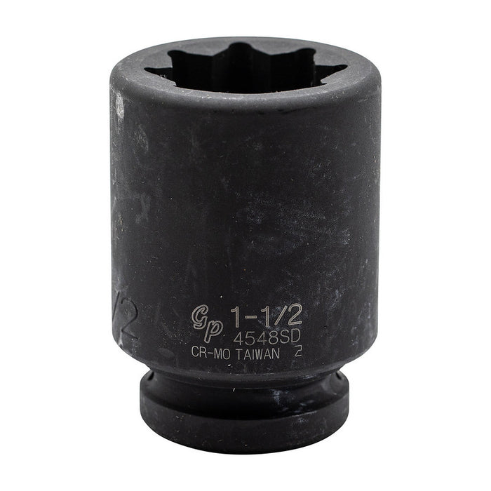 8 Point 1" Drive Deep Sockets